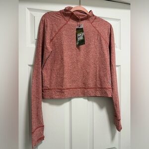 Duluth Trading Alaskan HardGear Meltwater Mock Neck Top Size SMALL